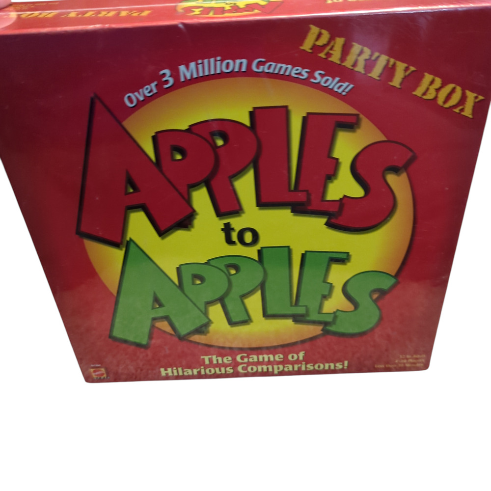 MATTEL Apple to Apples Board Game NEW Sealed Gift